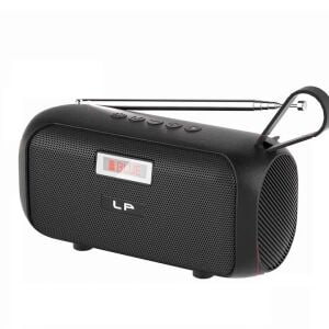 Rose SP-430 El Fenerli Taşınabilir Solar Şarjlı Bluetooth FM Radyo Hoparlör - Siyah