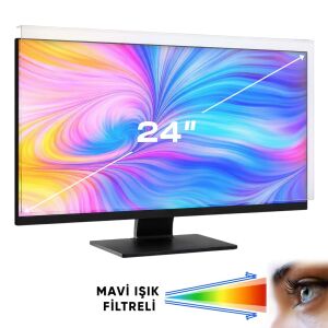 Weko 24'' 60 Ekran Mavi Işık Kesicili 2mm Optik Difuser Kırılmaz Ekran Koruyucu