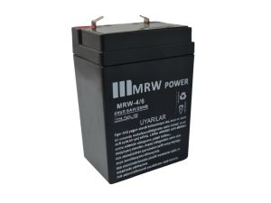MRW Power 4Volt 6Amper Akü 4V 6AH