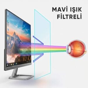 Weko 27'' 68 Ekran Mavi Işık Kesicili 2mm Optik Difuser Kırılmaz Ekran Koruyucu
