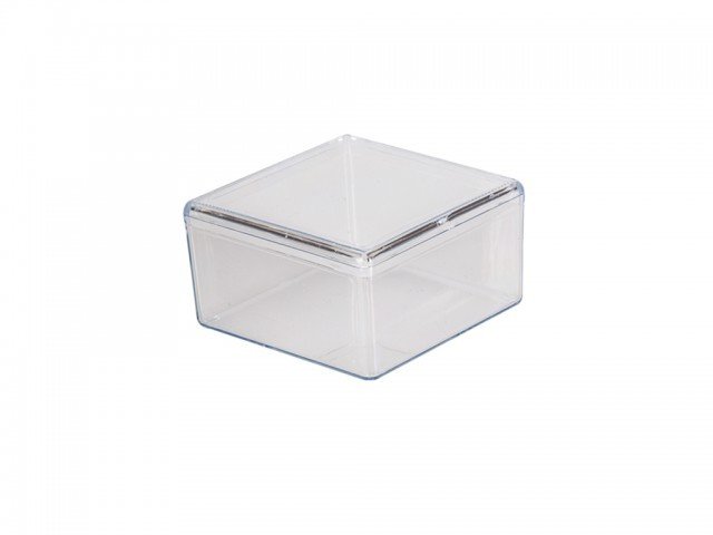 Plastik Şeffaf Kutu ŞK-2 90x90x52mm
