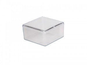Plastik Şeffaf Kutu ŞK-2 90x90x52mm