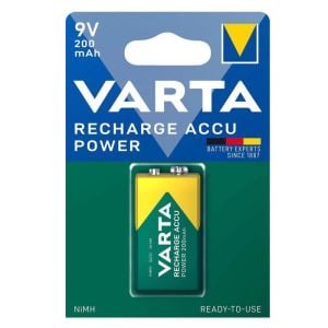 VARTA 9Volt Şarjlı Pil 200mAh Ni-MH
