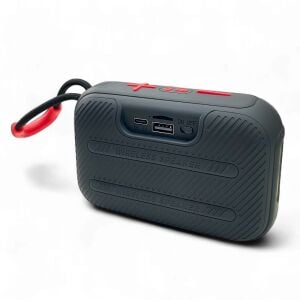 Rose SP-502 Taşınabilir Şarjlı Bluetooth Hoparlör - Siyah