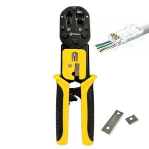 TRKLink HS-786C Cat5/Cat6 EZ-RJ45-RJ11 Konnektör Sıkma Pensesi