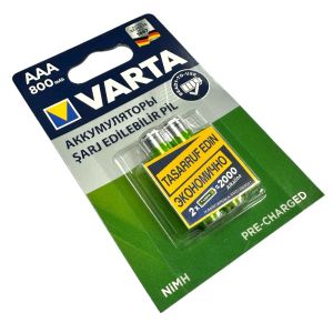 VARTA 800mA NiMH Şarjlı İnce Kalem Pil AAA