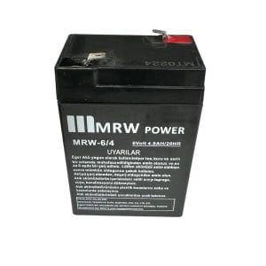 MRW Power 6Volt - 4Amper Işıldak Aküsü 6V 4A 70x48101mm