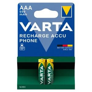 VARTA 550mA NiMH Şarjlı İnce Kalem Pil AAA