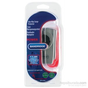 Bandridge BPC6100GET 918 Joule 36000A Tekli Akım Korumalı Priz