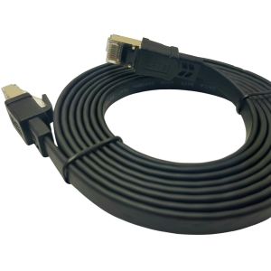 IRONSTAR 3Metre Cat8 Ethernet Kablo Flat S/FTP RJ45 -  40Gbps Hız Destekli