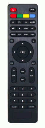 HERZ 56000 Mini HD Uydu Kumanda