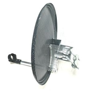 Antenci 40cm Delikli Karavan Çanak Anten Seti + Next Tekli LNB + electroon Dijital Uydu Bulucu