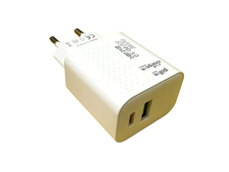 Chargeon ESP-40 USB+Type-C PD Charger Duvar Şarj Adaptörü