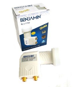 Benjamin Twin LNB 0,1dB - Full HD 4K Uyumlu