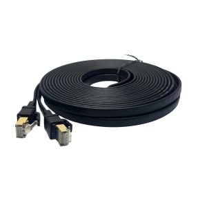 IRONSTAR 15Metre Cat8 Ethernet Flat Kablo S/FTP RJ45 -  40Gbps Hız Destekli