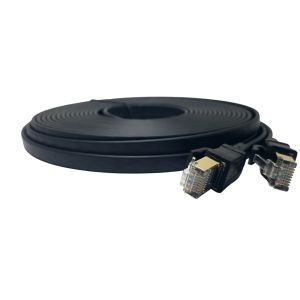 IRONSTAR 15Metre Cat8 Ethernet Flat Kablo S/FTP RJ45 -  40Gbps Hız Destekli