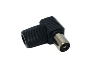 electroon Anten Fişi Erkek L Tip 60ohm Siyah - 100Adet