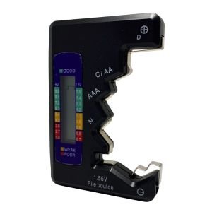 electroon Pil Test Cihazı 9V, 1.5V, AA, AAA, N Tipi Pil Testi