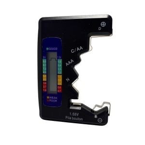 electroon Pil Test Cihazı 9V, 1.5V, AA, AAA, N Tipi Pil Testi