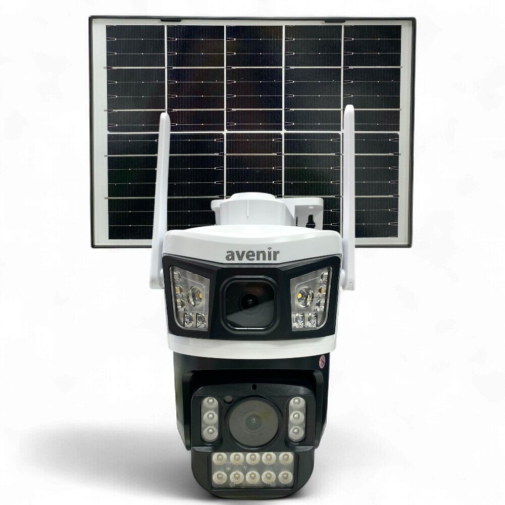Avenir AV-S425 6MP 2 Kameralı AOV 4G Sim Kartlı Solar Kamera
