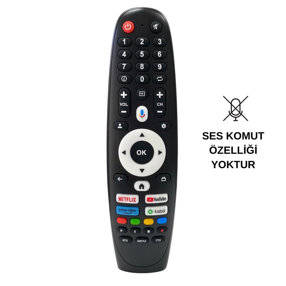 Next Tabii Tuşlu Android Smart LED TV Kumanda - Ses Komutsuz