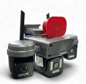 Avenir AV-S308 6MP 3 Kameralı Sirenli Wifi Kamera