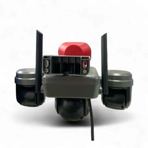 Avenir AV-S308 6MP 3 Kameralı Sirenli Wifi Kamera