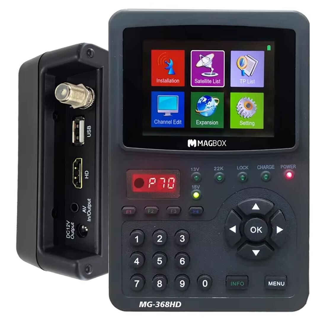 Magbox MG-368HD 3.5'' İnç Full HD LCD Ekranlı Görüntülü Dijital Uydu Yön Bulucu