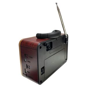 Rose SP-607 USB-SD-FM-Bluetooth Destekli Şarjlı Nostaljik Retro Radyo