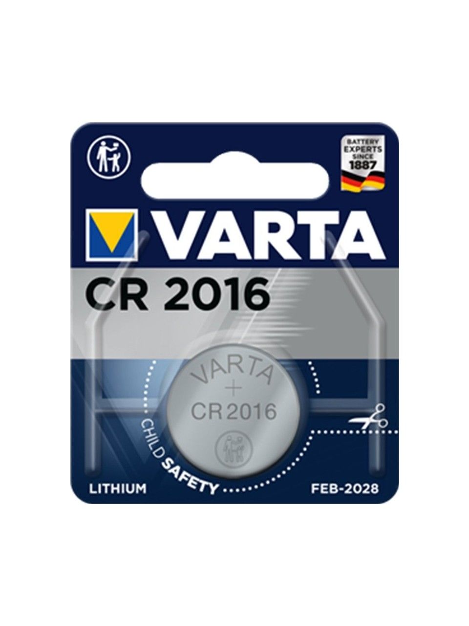 VARTA CR2016 Lithium Pil - 1Adet