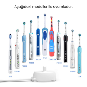 electroon Elektrikli Diş Fırçası Şarj Cihazı Oral-B Uyumlu