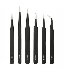 electroon 6'lı Antistatik ESD Cımbız Seti