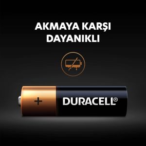 Duracell Alkalin Kalem Pil AA - 2li Blister