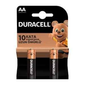 Duracell Alkalin Kalem Pil AA - 2li Blister