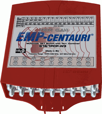 EMP 16/1 DiseqC Switch