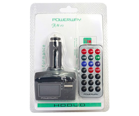 Powerway FM-19 USB-SD FM Transmitter