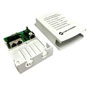 Novacom ND-PE102GW 10/100/1000Mbps 1/2 Dış Ortam POE Repeater 100mt 30W