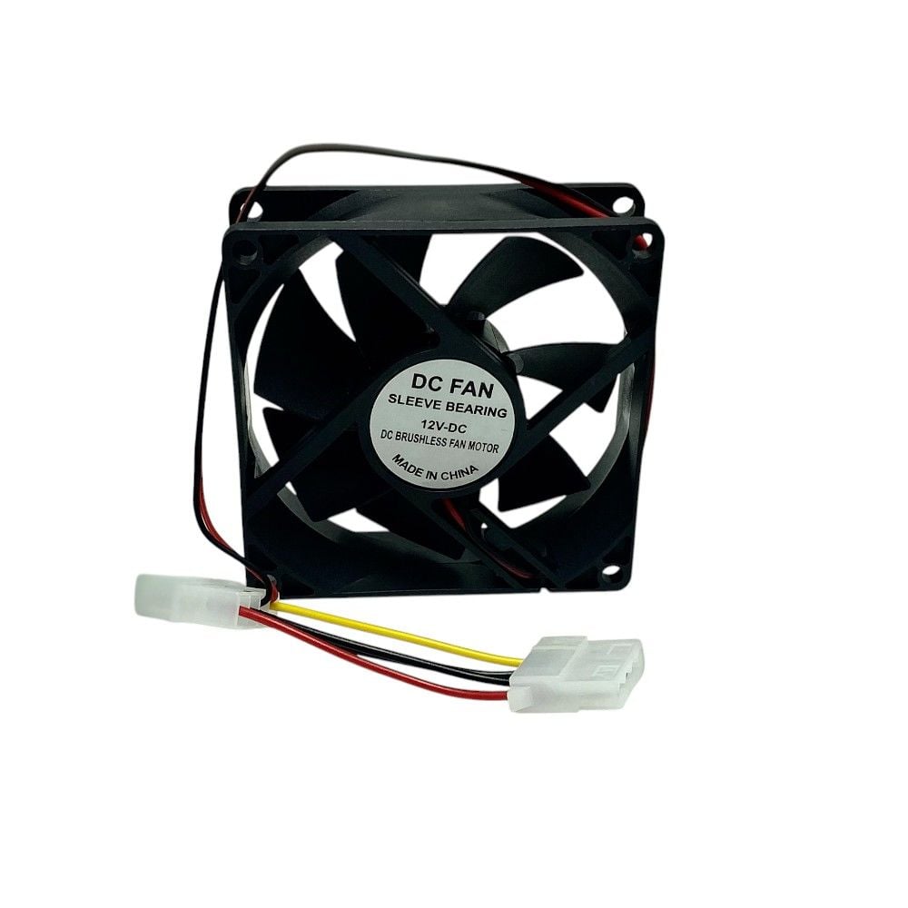 Nivatech 80x80x25mm DC 12V Kasa Fanı