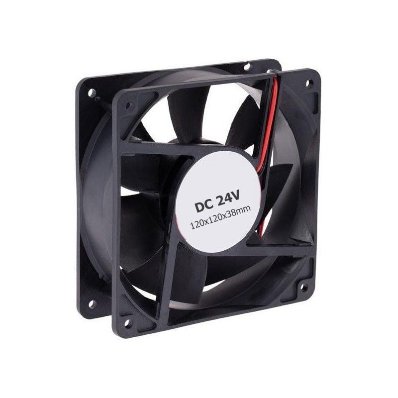 Powermaster 120x120x38mm 12cm DC 24Volt Fan
