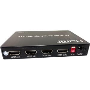 S-Line 4K HDMI Switch-Splitter 2x2