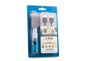 S-Link Slx-373 3mt HDMI Kablo +Temizleme Sprey + Micro Fiber 1.4 Ver. 3D + Hdmı Kablo Set