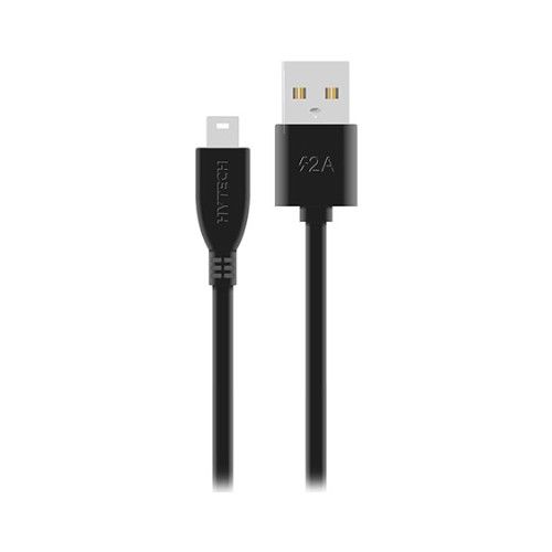 Hytech HY-X52 1mt 1.5A Siyah 5pin Mini USB Kablo