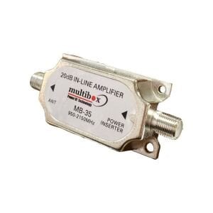 Multibox MB-35 20dB Uydu Sinyal Yükseltici Line Amplifier 950-2150Mhz