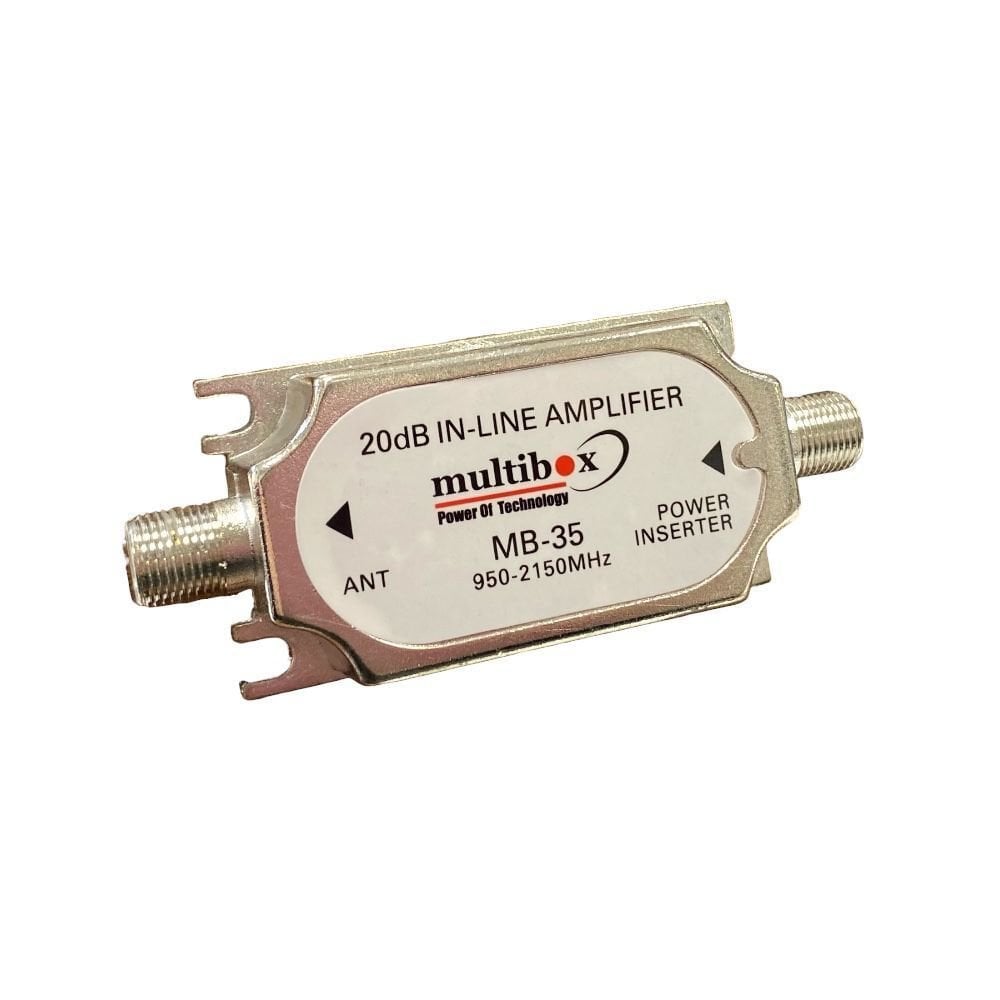 Multibox MB-35 20dB Uydu Sinyal Yükseltici Line Amplifier 950-2150Mhz