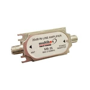 Multibox MB-35 20dB Uydu Sinyal Yükseltici Line Amplifier 950-2150Mhz