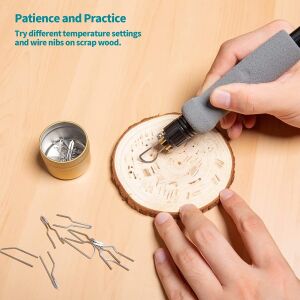 WellHise 939-3 Ahşap Yakma İstasyonu Çift Kollu