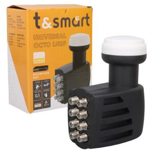 T&Smart 0.3dB Ultra HD 4K Universal Sekizli Octo Lnb