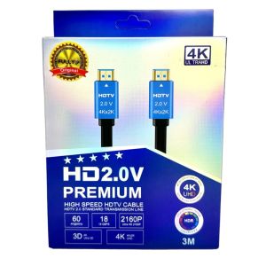 FULLY 4Kx2K 60Hz UHD 2.0V 3Metre HDMI Kablo