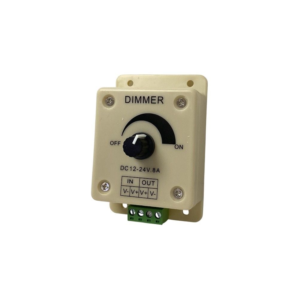 electroon DC 12-24V 8A Manuel Ayarlanabilir LED Dimmer