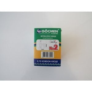 Göçmen No2 Beton Çivili Kroşe (100 Adet)